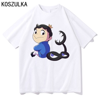 [S-5XL]เสื้อยืดคอกลม พิมพ์ลายการ์ตูนกราฟฟิค Ranking of Kings แฟชั่นฤดูร้อน สําหรับผู้ชาย_03