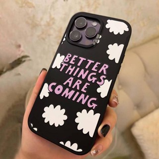 เคสโทรศัพท์มือถือ ลายข้อความสร้างแรงบันดาลใจ สําหรับ Apple Iphone 11 14ProMax 12 13 x