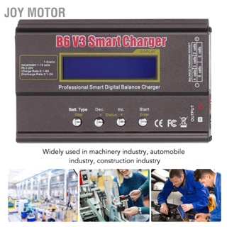 JOY Motor Balance Charger Discharger ประหยัดเวลา 80A Smart Digital Lipo เครื่องชาร์จแบตเตอรี่สำหรับรถยนต์ AC 100-240V