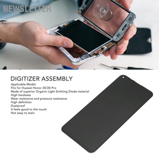  Newsletter การเปลี่ยนหน้าจอ LCD แสดงผล การประกอบหน้าจอสัมผัส Digitizer พร้อมเครื่องมือถอดชิ้นส่วนสำหรับ Huawei