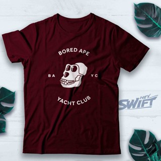 [S-5XL]เสื้อยืด พิมพ์ลาย Bored Ape Yacht Club nft BAJU DISTRO