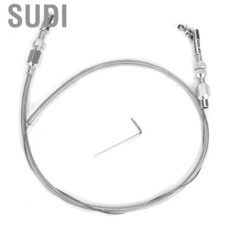 Sudi Braided Throttle Cable  Exquisite Workmanship Throttle Cable Kit High Strength  for Accelerator Replacement for Universal