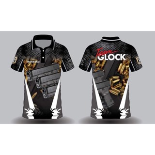 Glock TACTICAL POLO Shirt- เสื้อโปโล คุณภาพเยี่ยม แบบเต็มตัว