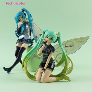 [technicolor] ใหม่ พร้อมส่ง ฟิกเกอร์ PVC อนิเมะ Sitg Kneeing Hatsune Miku 12 17 ซม. 1 ชิ้น