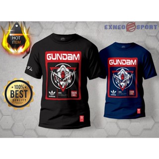  100% Cotton Premium Baju Anime Gundam Adidas G2 Tshirt Graphic Tee_03