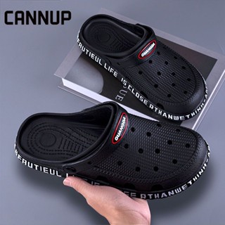 CANNUP รองเท้าแตะ รองเท้าแตะผู้ชาย Male slippers D24E002