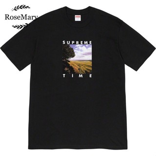 พร้อมส่ง เสื้อยืดแขนสั้น พิมพ์ลายทิวทัศน์ Super SS20 time Tee