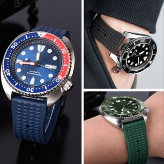 สายนาฬิกาข้อมือ ยางนิ่ม 20/22 มม. อุปกรณ์เสริม สําหรับ SRPD63 Diving Series Watch