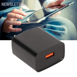 Newsletter อะแดปเตอร์ที่ชาร์จ Usb 18W ปลั๊กแอนด์เพลย์ ชาร์จไว สําหรับโทรศัพท์มือถือ แท็บเล็ต Us 100‐240V