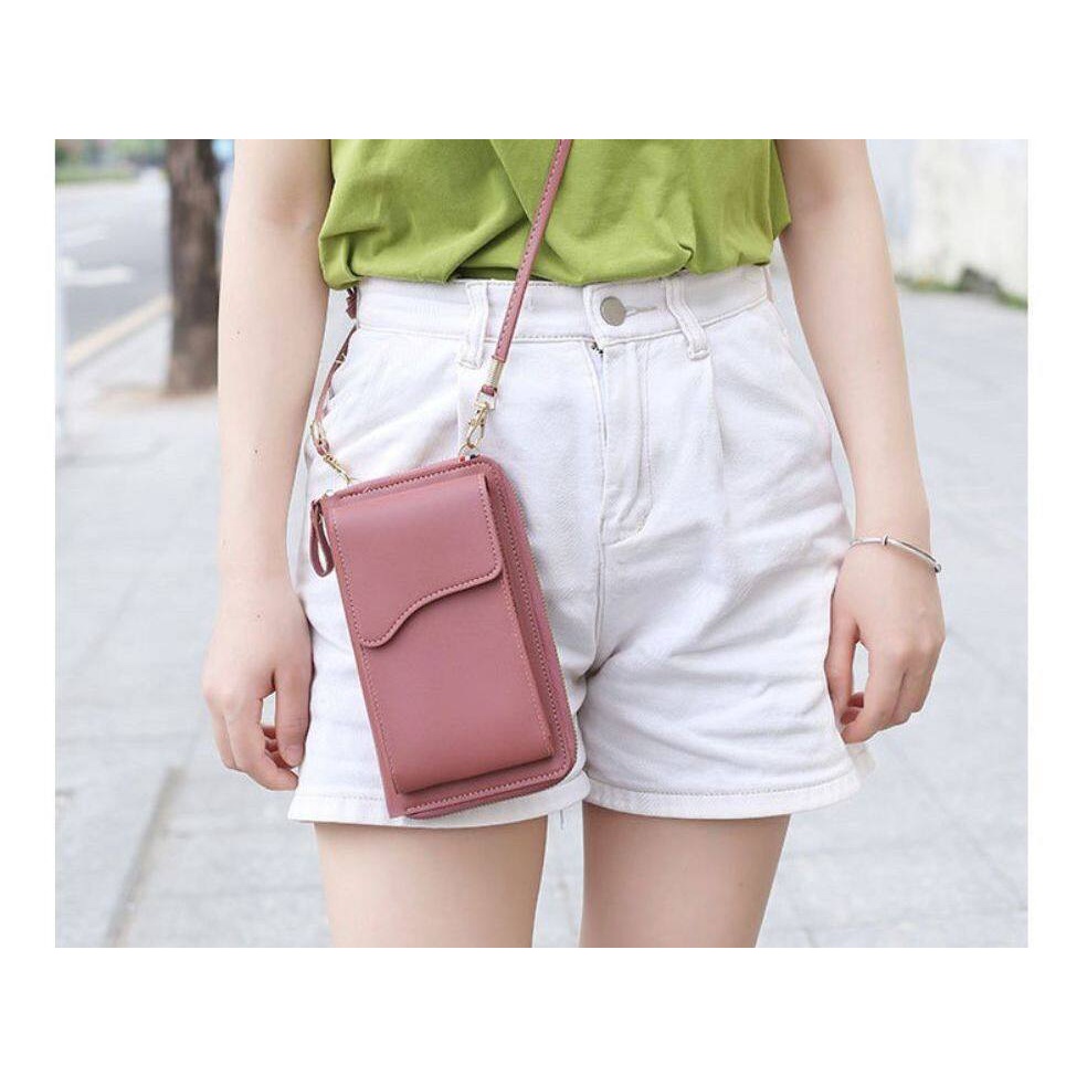 NEW มาใหม่ 💖กระเป๋าใส่มือถือ 💖 แนวตั้ง  พร้อมส่งจากไทย  SK089