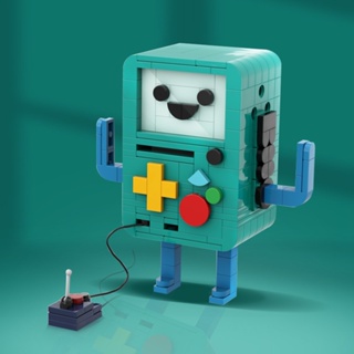 ADVENTURE Time BMO อาคารบล็อกของเล่นเด็กของเล่นเพื่อการศึกษา