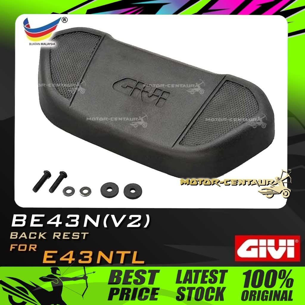 Kusyen/sandaran GIVI BACKREST BE43N(V2) สําหรับ E43NTL, B45NM