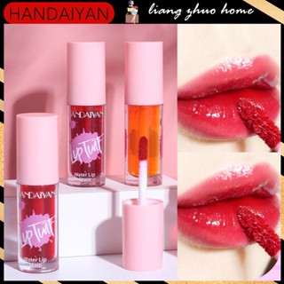 Handaiyan ลิปสติก ลิปกลอส เนื้อแมตต์กํามะหยี่ ให้ความชุ่มชื้น กันน้ํา 6 สี