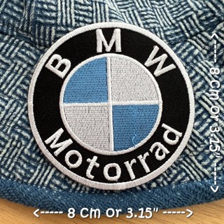 BMW Motorrad ตัวรีดติดเสื้อ อาร์มรีด อาร์มปัก ตกแต่งเสื้อผ้า หมวก กระเป๋า แจ๊คเก็ตยีนส์ Racing Embroidered Iron on Patch