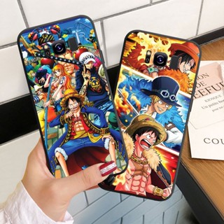 เคสโทรศัพท์มือถือ ซิลิโคนนุ่ม ลายการ์ตูนวันพีช สําหรับ Samsung Galaxy S8 S9 Plus 2