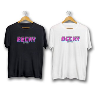 เสื้อยืด พิมพ์ลาย Becky Drama Thailand GAP The Series สีชมพู