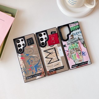 เคสกระจก ลายการ์ตูนมงกุฎน่ารัก สําหรับ Samsung Galaxy s22 ultra s23 plus s23 ultra