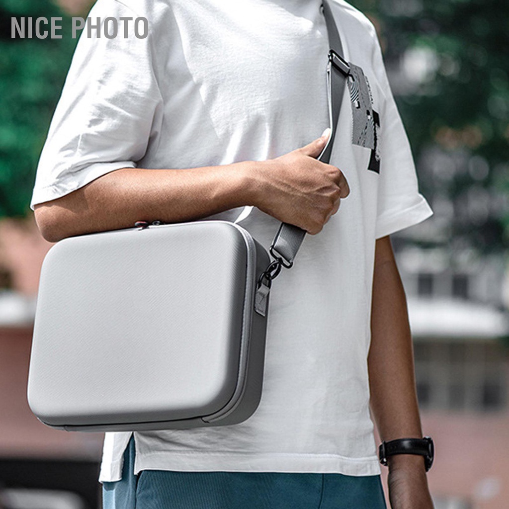 Nice photo กระเป๋าพกพาสำหรับ DJI RS3 กันน้ำกันกระแทกมือถือ Stabilizer กระเป๋าเก็บพร้อมสายคล้องไหล่ปรับได้