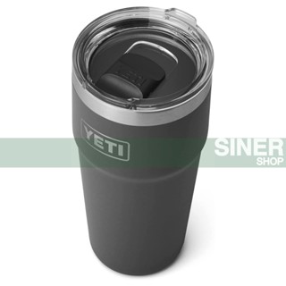 แก้วมีฝาปิด แก้วเยติของแท้ 💯%  • YETI RAMBLER 16oz ( Magnets Cap ) 470ml 🌟 โปรดอ่านรายละเอียด 🌟