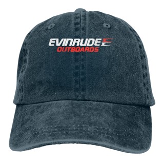 ขายดี หมวกเบสบอล หมวกแก๊ป ผ้าฝ้ายยีน ลาย Evinrude Outboard E Tec Motors Racing Engines Edition แฟชั่นสตรีท ปรับได้