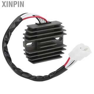 Xinpin Motorcycle Voltage Rectifier Voltage Regulator 12V Aluminium Alloy Wear Resistant Good Heat Dissipation for Upgrade