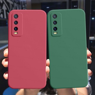 เคสซิลิโคน ขอบสี่เหลี่ยม สําหรับ Vivo V25e V23 V25 Pro 5G Y16 Y02S Y22S Y35