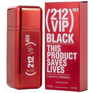 Carolina Herrera 212VIP RED ROSE/RED BLACK น้ําหอม สําหรับผู้ชาย EDP 100 มล.