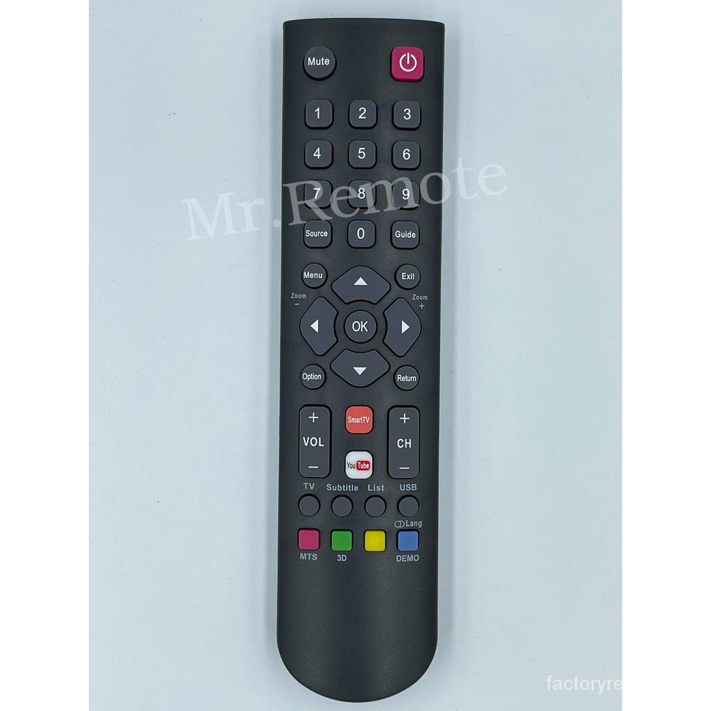 รีโมททีวี TCL s3800/s3820/s3836 (มีปุ่ม SmartTV/ปุ่ม YouTube) ***รุ่นรีโมทต้องเหมือนกันกับตัวเดียว