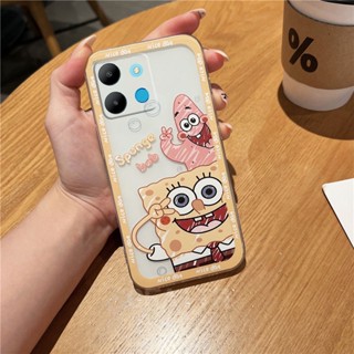 ใหม่ เคสโทรศัพท์มือถือแบบนิ่ม ใส ลายการ์ตูน Sponge Dingbao and Pai Daxing น่ารัก สําหรับ INFINIX NOTE 30 4G X6833B 30 5G X6711 30 Pro 30i 4G INFINIX Note30 Note30i 2023