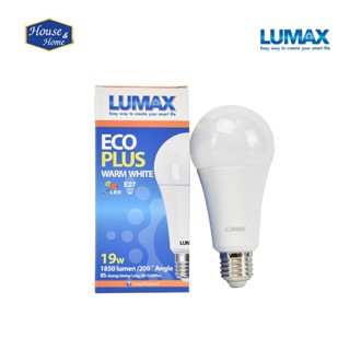 หลอดไฟ LED ECOBULB 19W E27 LUMAX แสงWW