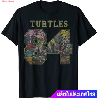 เสื้อยืดคอกลมเสื้อยืดผู้ชายและผู้หญิง Teenage Mutant Ninja Turtles 1984 Jersey Style T-Shirt Mens Womens T-shirts_03