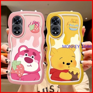 เคส OPPO Reno 8T 5G เคส OPPO Reno8 T 5G เคสโทรศัพท์มือถือ tpu ลายการ์ตูนหมีน้ําผึ้ง สําหรับ TY