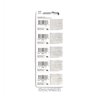 พร้อมส่ง&gt; ถ่านกระดุม Murata CR2016 แผง 5 เม็ด แท้ 💯% ถ่าน