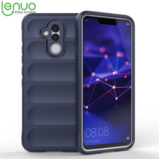 Lenuo เคสโทรศัพท์ ซิลิโคนนิ่ม กันกระแทก สีพื้น รวมทุกอย่าง สําหรับ Huawei Mate 20 Lite