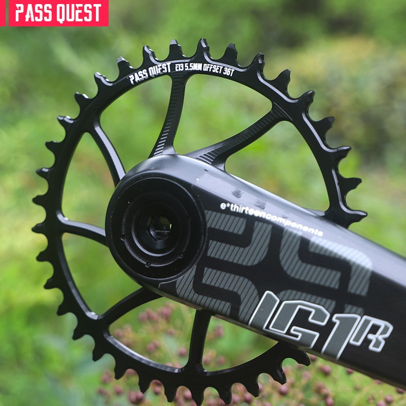 PASS QUEST E13 BOOST 3mm/5.5mm E*THIRTEEN E13 XCX MTB NARROW WIDE CHAINRING