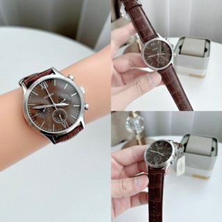 📌แท้ 100%📌  FOSSIL Fenmore Multifunction Brown Leather Watch BQ2719