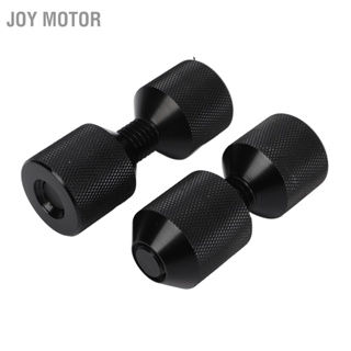  JOY Motor 2 ชิ้น 1-1/8 นิ้ว ชุดหมุดสองรู อลูมิเนียม เกลียว รู การจัดตำแหน่งพิน เครื่องมือช่างท่อสำหรับหน้าแปลน