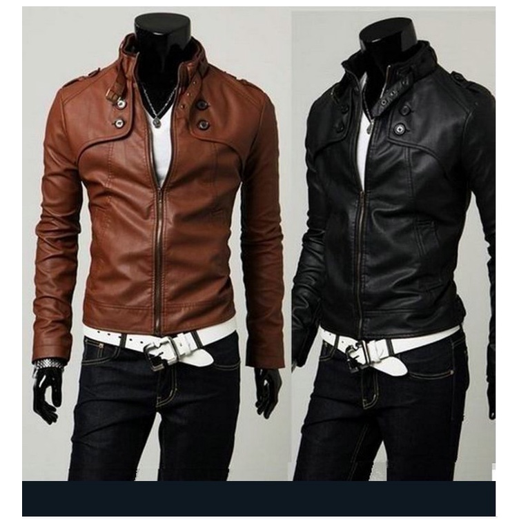 Retro Soft Leather Clothing Mens Motorcycle Jacket Leather Jacket Mens Trend 2022 Handsome Leather J