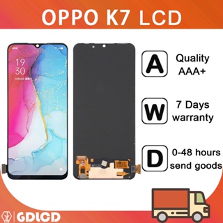 อะไหล่หน้าจอสัมผัสดิจิทัล LCD แบบเปลี่ยน สําหรับ OPPO K7 5G PCM50