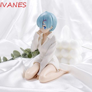 IVANES Children Gift Re: Life a Different World from Zero Japan Rem Kneeling Ver Action Figure Rem Figure Collectible Statue Ornaments Anime Doll PVC Model Toy