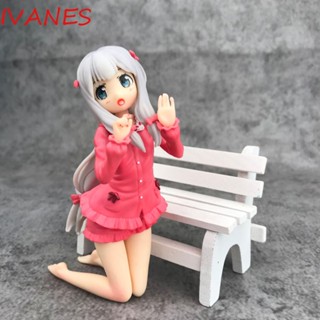 Ivanes ฟิกเกอร์ Pvc รูปปั้นอนิเมะ Eromanga Sensei Sensei Izumi Sagiri Izumi ของเล่น สําหรับเก็บสะสม