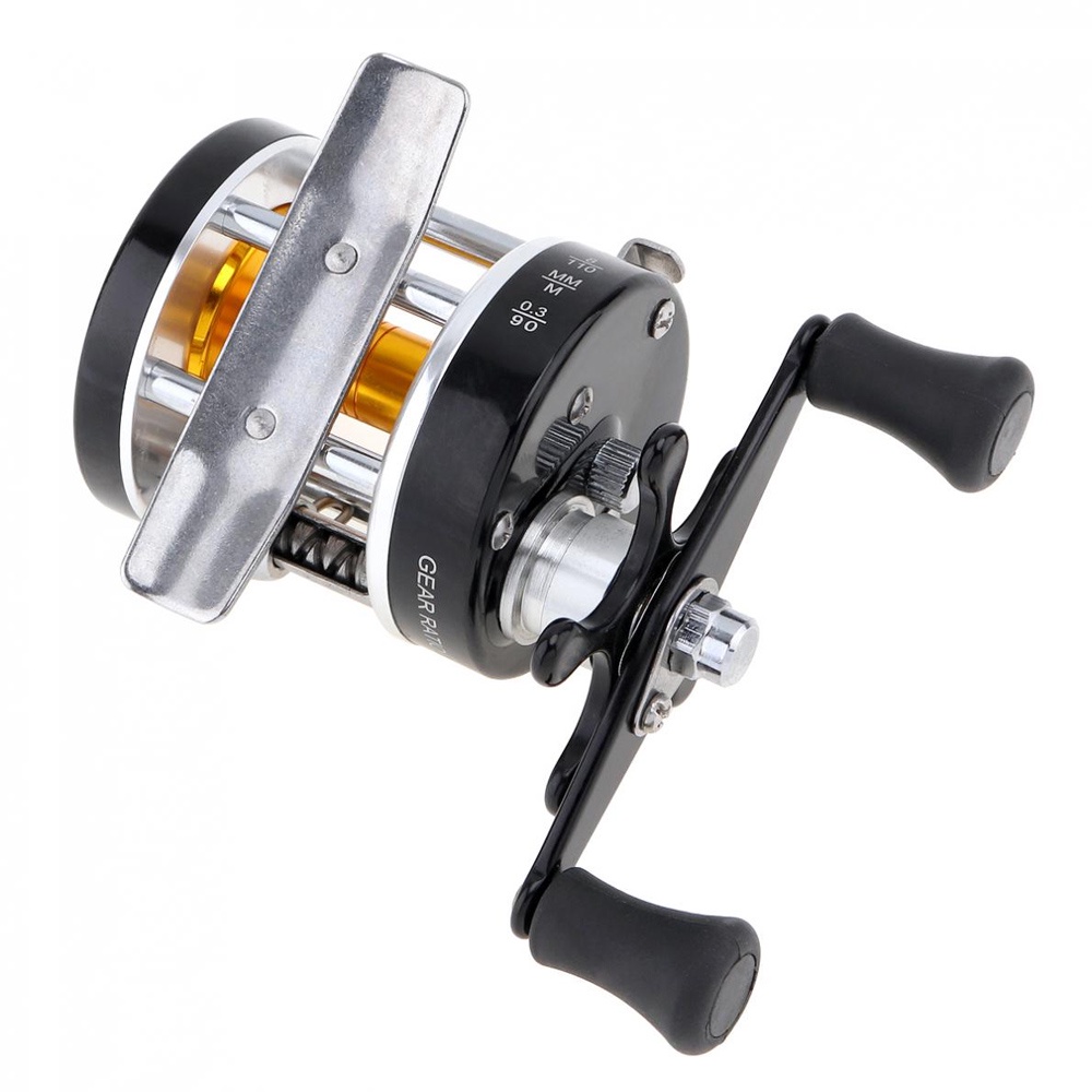 Creekmoon อุปกรณ์รอกล้อหมุนโลหะ 3BB 3.8:1 สําหรับใช้ในการตกปลาคาร์พ เรือ S2 - รูปที่ 3