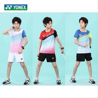 Yonex ใหม่ เสื้อแบดมินตัน เทนนิส สําหรับเด็ก 6244