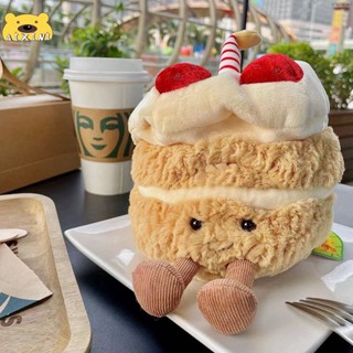 Jellycat 28 ซม. ตุ๊กตาน่ารัก การ์ตูน ตกแต่งเค้ก ของเล่น ตุ๊กตานุ่ม เบาะหลัง ของเล่น ของขวัญวันเกิดเด็ก