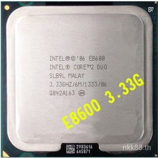 Core 2 Dual-Core E8600 Desktop cpu775 เข็มหลวมแท็บเล็ตประมวลผลขายส่ง