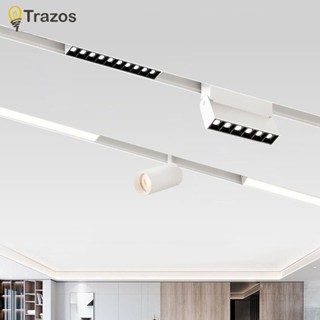 ไฟสปอตไลท์อัจฉริยะ 48V แบบแม่เหล็ก หรี่แสงได้ สีขาว สําหรับต…