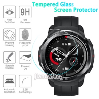 【3 ชิ้น】กระจกนิรภัยกันรอยหน้าจอ ความละเอียดสูง 2.5D สําหรับ HONOR Watch GS Pro