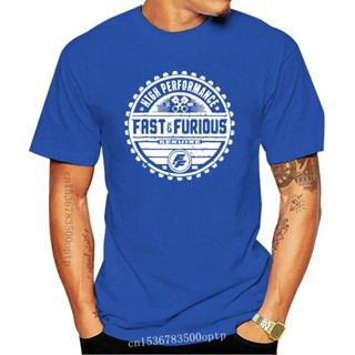 [S-5XL] เสื้อยืดลําลอง แขนสั้น พิมพ์ลายโลโก้โรงรถ Fast Furious สีดํา คุณภาพสูง เข้ากับทุกการแต่งกาย สไตล์คลาสสิก สําหรับ