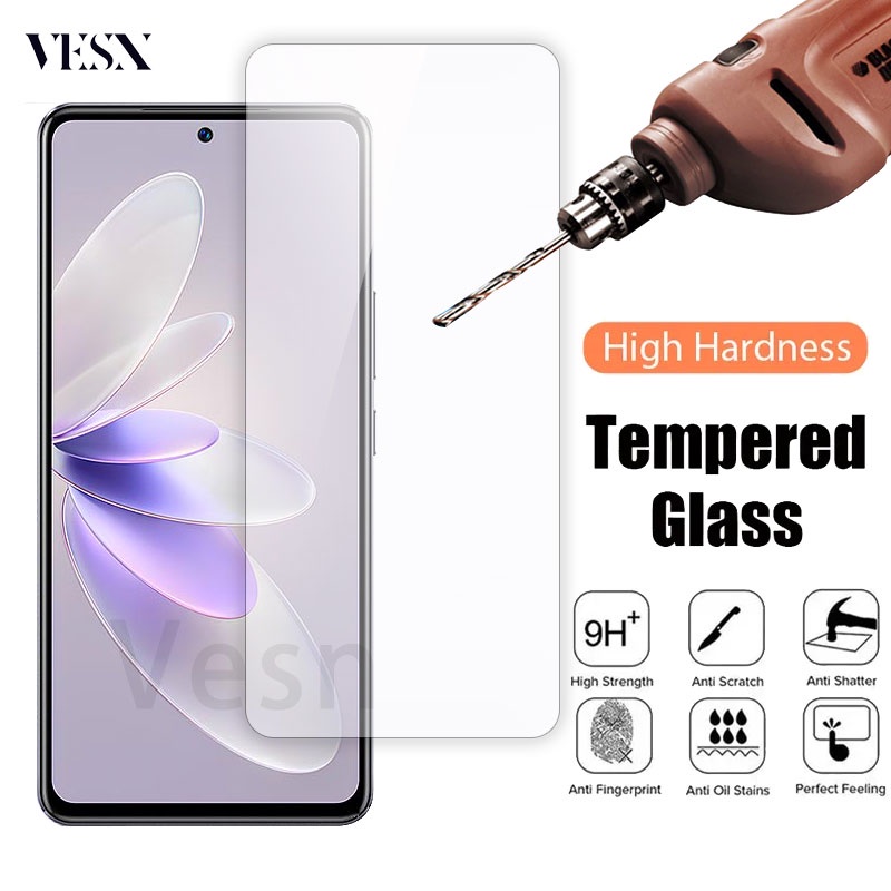ฟิล์มกระจกนิรภัย VIVO X300 X200 FE X200s V60 V50 V40 V30 Lite V29E V27E V25 V23 V21 V21E V20 SE V17 V15 S30 Pro Mini V19 5G 4G 2025