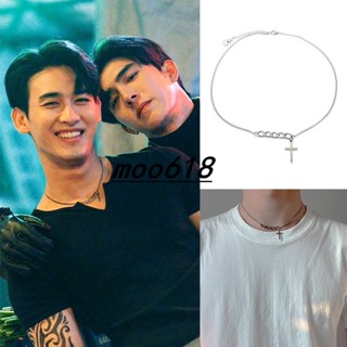 ** Moo618 * สร้อยคอโซ่ไทเทเนียม จี้รูปหัวใจ ขนาดใหญ่